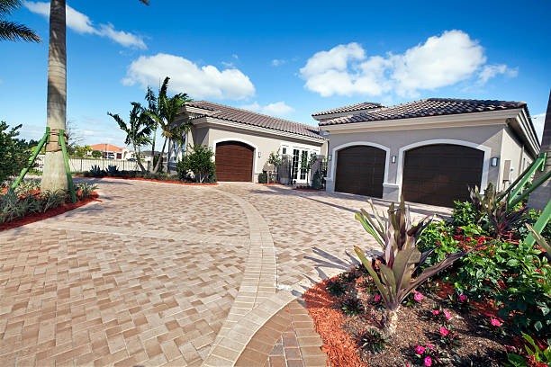 Permeable Paver Driveway in Kyle, SD